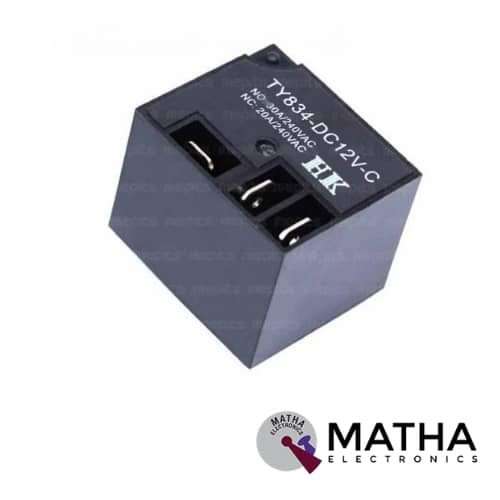 12V 1CO 20A Box Relay