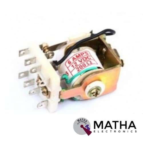 12V 2CO 6A Open Relay