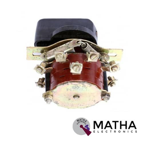 15A One Pole Seven Way Rotary Switch Metal