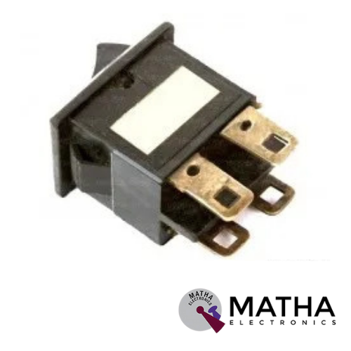4A DPDT ON ON Rocker Switch