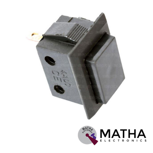 3A SPST ON OFF Spring Return Rocker Switch