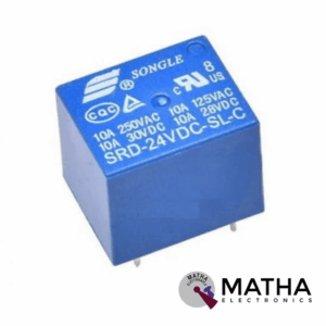 24V 2CO 6A PCB Relay