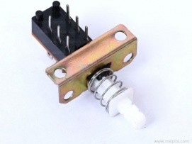 2 Pole 2 Way DPDT 6pin ON OFF Switch