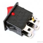 4A SPST ON OFF Rocker Switch with Indicator