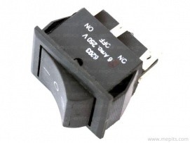 6A SPDT ON OFF ON Rocker Switch