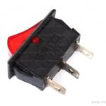6A SPST ON OFF Rocker Switch with Indicator