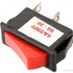 6A SPST ON OFF Rocker Switch