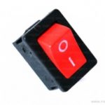 6A SPST ON OFF Spring Return Rocker Switch