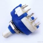 3 Pole 4 Way Rotary Switch Plastic
