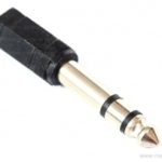 Stereo Socket to P38 Stereo Pin Connector