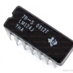 LM124J Quad Operational Amplifier IC
