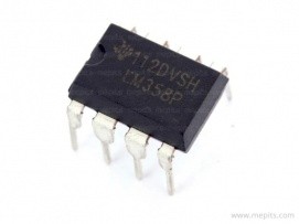 LM358P Dual Operational Amplifier IC