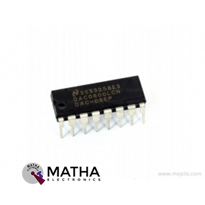 DAC0800 8-Bit Digital-to-Analog Converter IC
