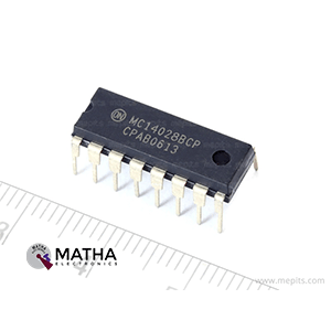 CD4028 BCD to Decimal Decoder Binary to Octal Decoder IC