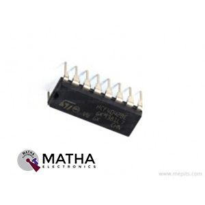 CD4042 Quad Clocked D Latch IC
