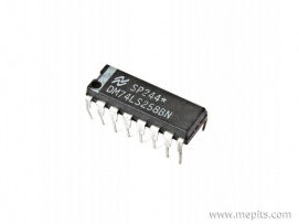 74LS258 Quadruple 2-Line to 1-Line Data Selector or Multiplexer IC