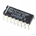 CD4052 Dual 4 Channel Analog Multiplexer or Demultiplexer IC