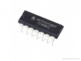 CD4007 Dual Complementary Pair Plus Inverter IC