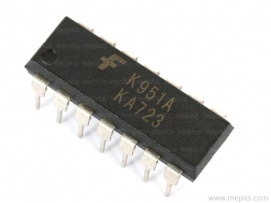 LM723 Precision Voltage Regulator IC