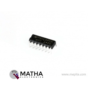 74LS595 8-Bit Shift Register IC