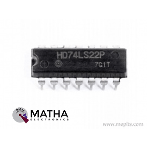 74LS22 Dual 4-Input positive NAND Gate IC
