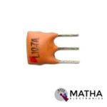 10.7 MHz 3 Pin Ceramic Oscillator Crystal - Image 2