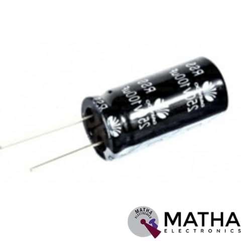 100uf 250V DC Electrolytic Capacitor