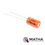 100uf 25V Caps DC Electrolytic Capacitor - Image 2