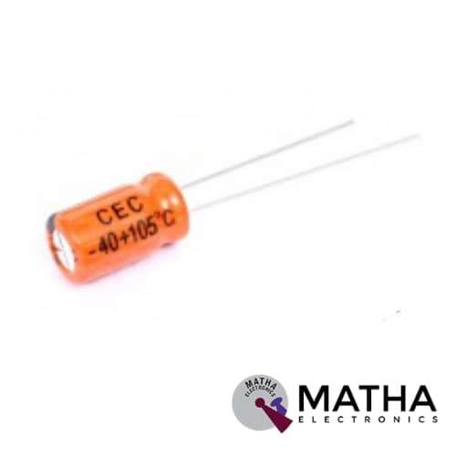 100uf 25V Caps DC Electrolytic Capacitor 100uf 25V Caps DC Electrolytic Capacitor - Image 1
