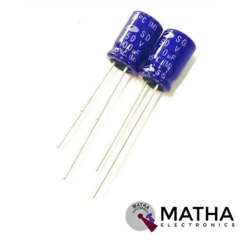 10uf 250V DC Electrolytic Capacitor