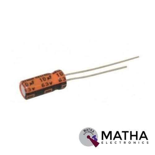 10uf 63V DC Electrolytic Capacitor