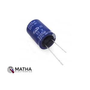 2200uf 50V DC Electrolytic Capacitor