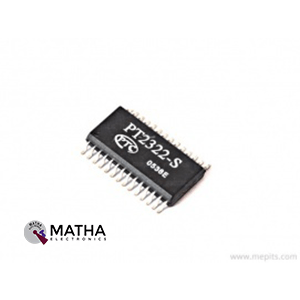 PT2322 6-Channel Audio Processor SMD IC