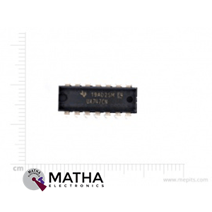 LM747 Dual Operational Amplifier IC