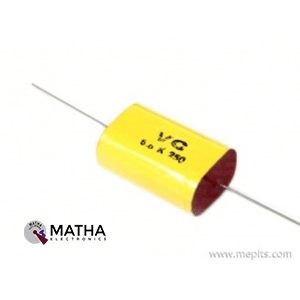 sas 6.8uf 250V DC Axial Capacitor