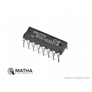 74LS221 Dual Monostable Multivibrator IC with Schmitt-Trigger Inputs
