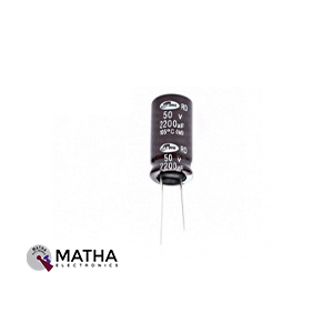 2200uf 50V Samwha DC Electrolytic Capacitor