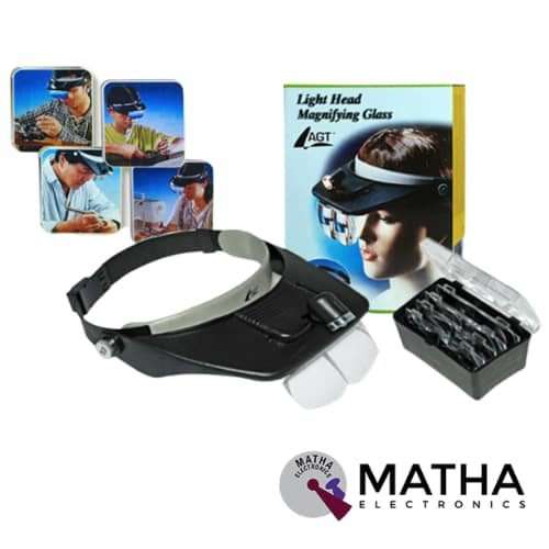 Light Head Magnifying Glass