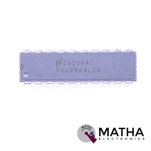 ADC0804 8-Bit Analog to Digital A/D Converter IC DIP-20 Package