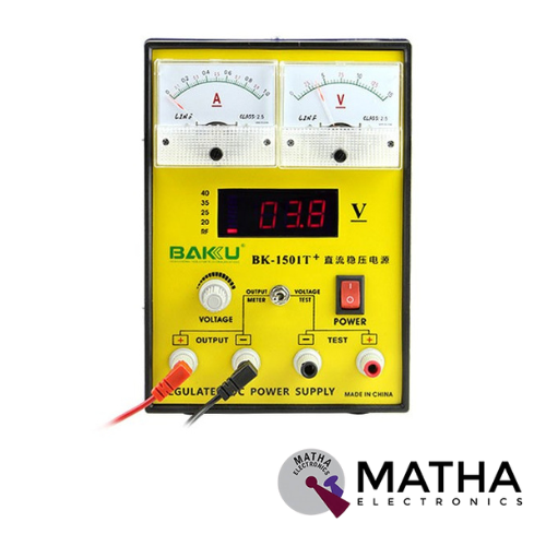 regulated dc power supply BAKU 1501T Regulated DC Power Supply