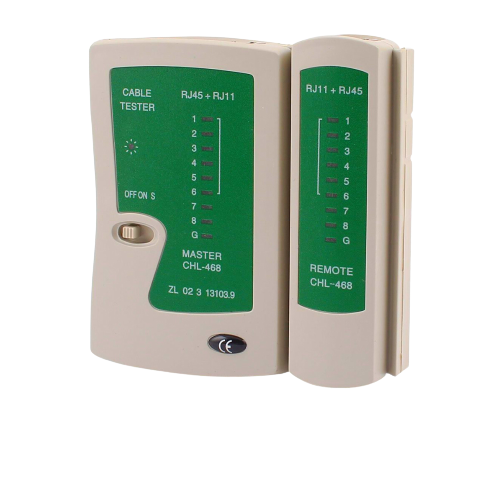 RJ45 AND RJ11 NETWORK CABLE TESTER