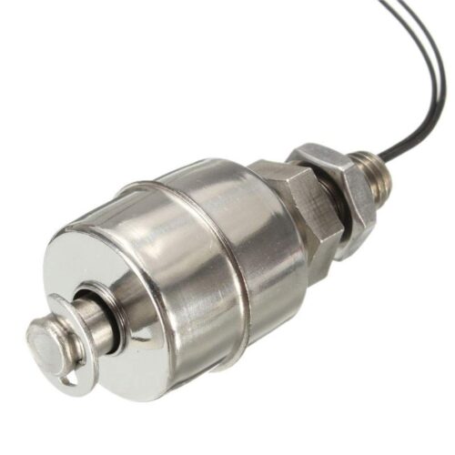 Stainless Steel Vertical Liquid Water Level Sensor Internal Float Switch 45mm Line 35CM 10W
