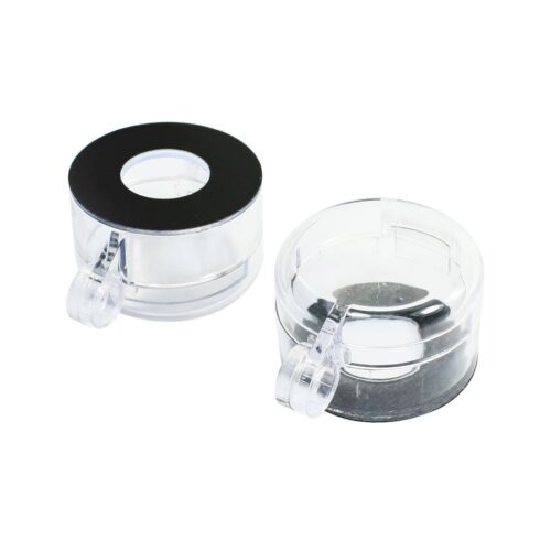 Antrader 4-Pack Protective Cover Round Push Button Switch Protector Clear for 22mm Diameter Push Button Switch