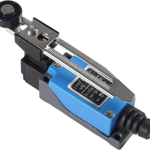 AEDIKO ME-8108 Limit Switch Adjustable Roller Lever Arm Momentary Limit Switch NC-NO for CNC Mill Laser Plasma 3D Printer Door Switch