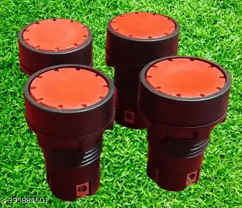 Red push switch