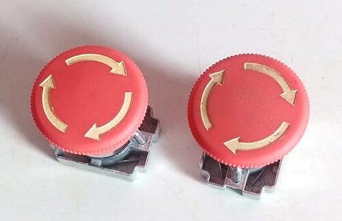 Emergency Stop Latching Rotary Pushbutton Switch