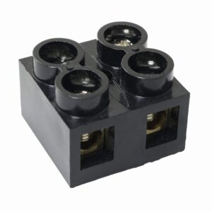 2 Position Double Row Screw Terminal Block