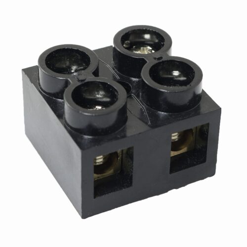 2 Position Double Row Screw Terminal Block