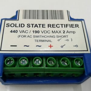 Solid State Rectifier 440V AC / 190VDC 3 Amp