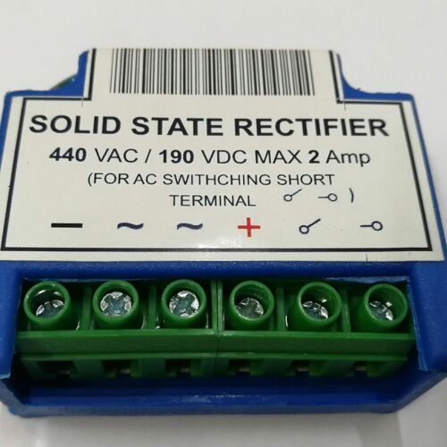 Solid State Rectifier 440V AC / 190VDC 3 Amp